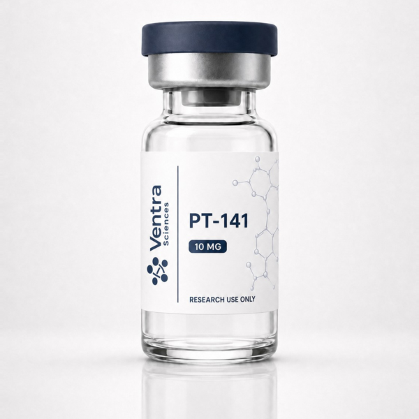PT-141 10MG research vial - Ventra Sciences, for research use only