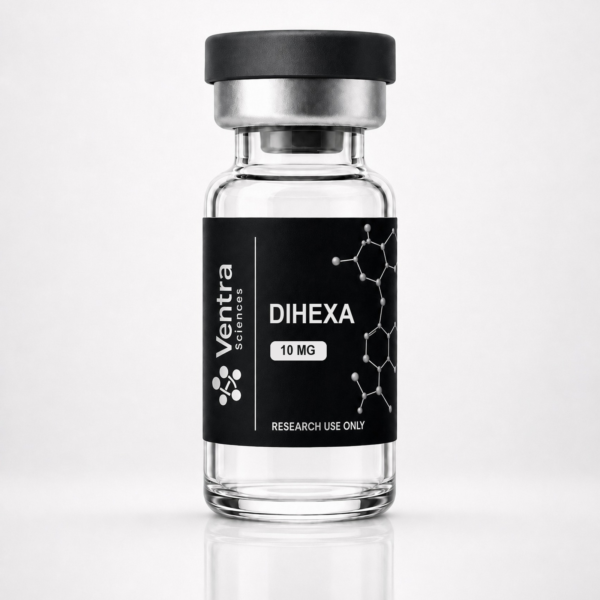 Dihexa research vial - Ventra Sciences, for research use only