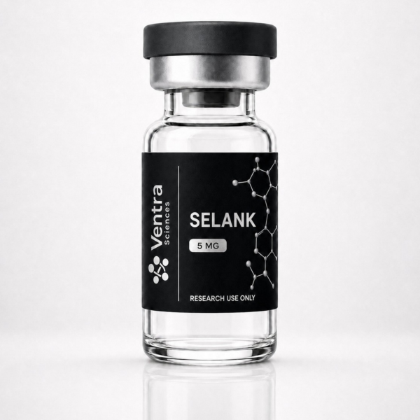 Selank research vial - Ventra Sciences, for research use only